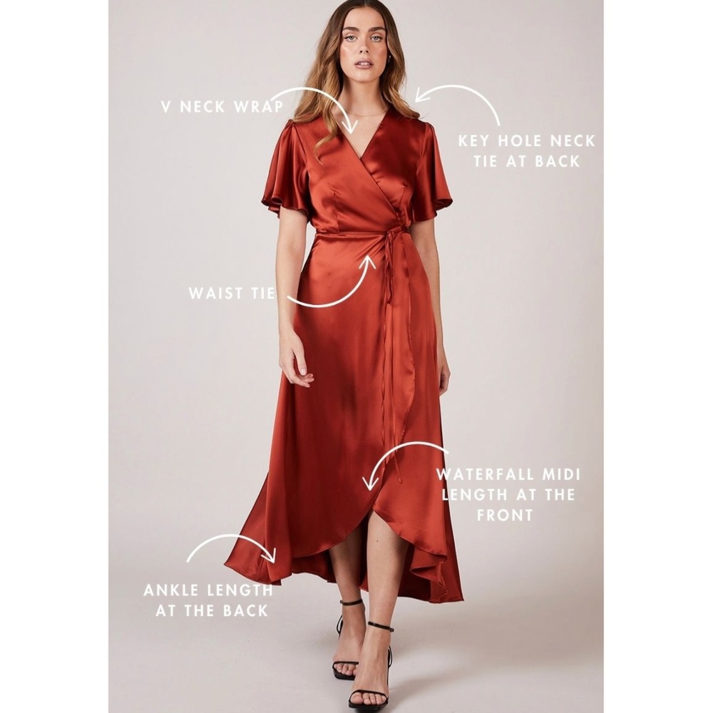 Rewritten waterfall dress Ivory